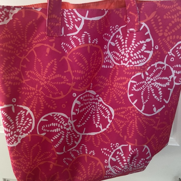 Lilly Pulitzer For Estee Lauder Pink Tote - Picture 3 of 5